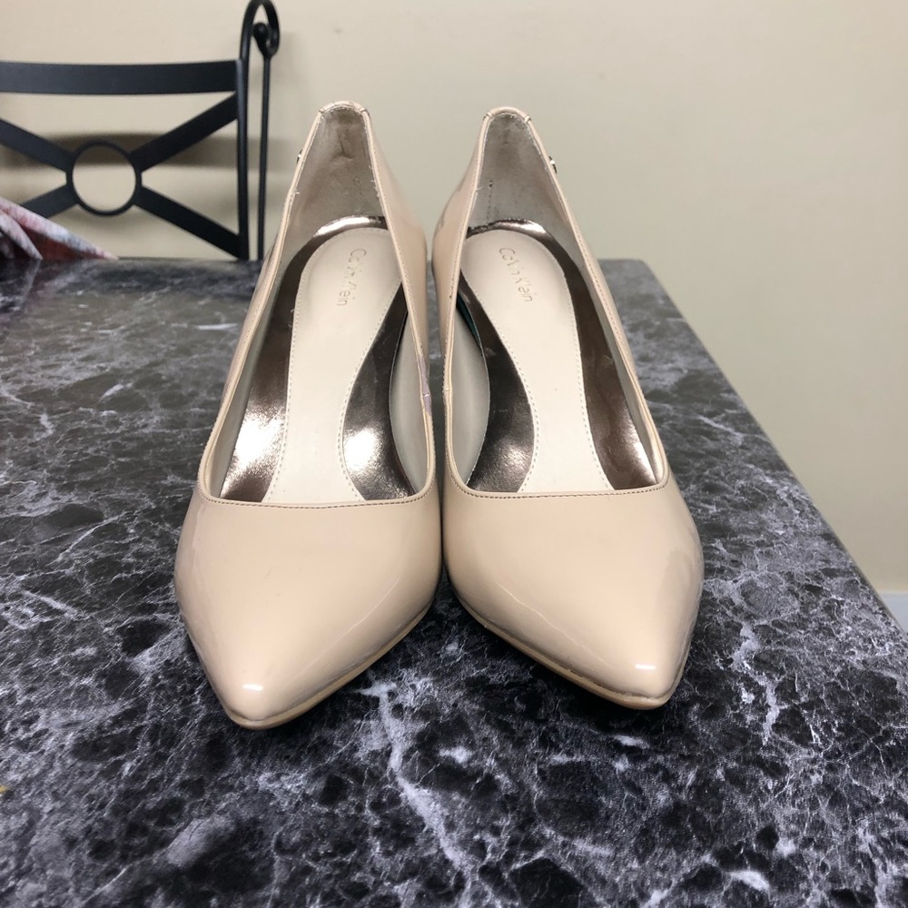 Calvin Klein Nude Heels